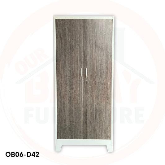 OB06-D42 Metal Steel Cabinet / Wardrobe | 2 Swing Door