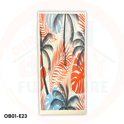 OB01-E23 Metal Steel Cabinet / Wardrobe | 2 Swing Door