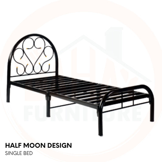 Half Moon Steel Bed Frame
