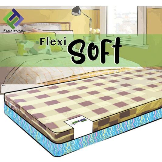 Flexi Soft Foam Mattress | 1 year Warranty